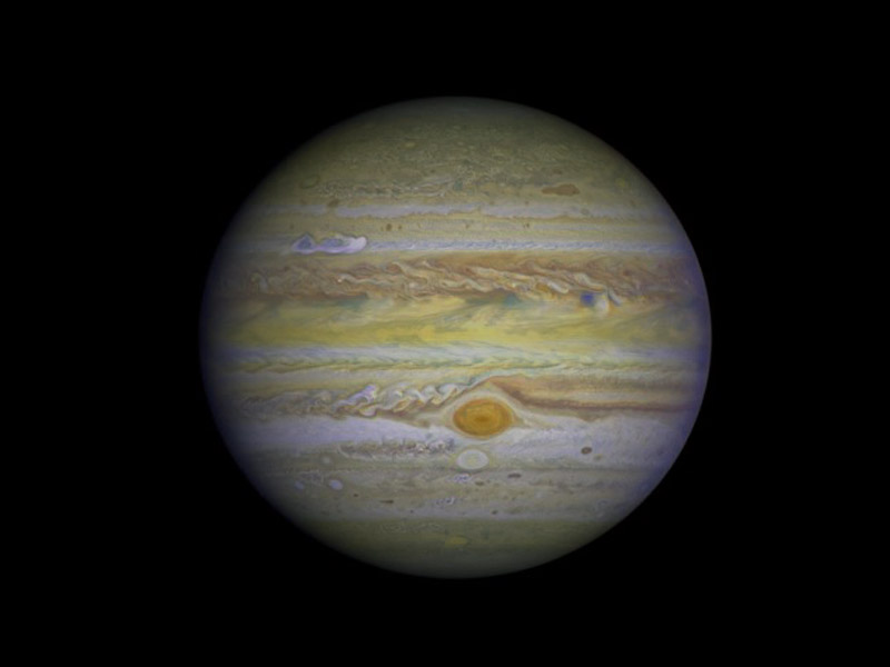 Zeus Planet Πλανήτης Δίας ο 1ος μεγαλύτερος του Ηλιακού συστήματος 3 Πλανήτης Δίας