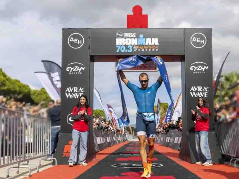 Ironman Παναγιώτης Πολύζος: φετινός αγώνας ΔΕΗ ® Marathon Greece 70.3®