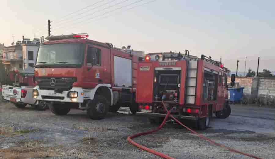 Fire extinguishing Εξουδετέρωση Φωτιάς στους Άνω Νέους Επιβάτες 17/6 3 ταχεία κατάσβεση της φωτιάς