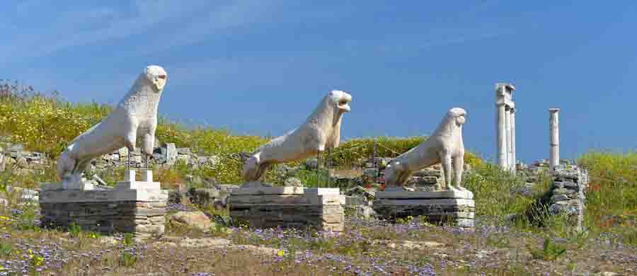 Lions of Delos Δήλος: Το Ιερό Νησί του Φωτός 2025 4 Δήλος