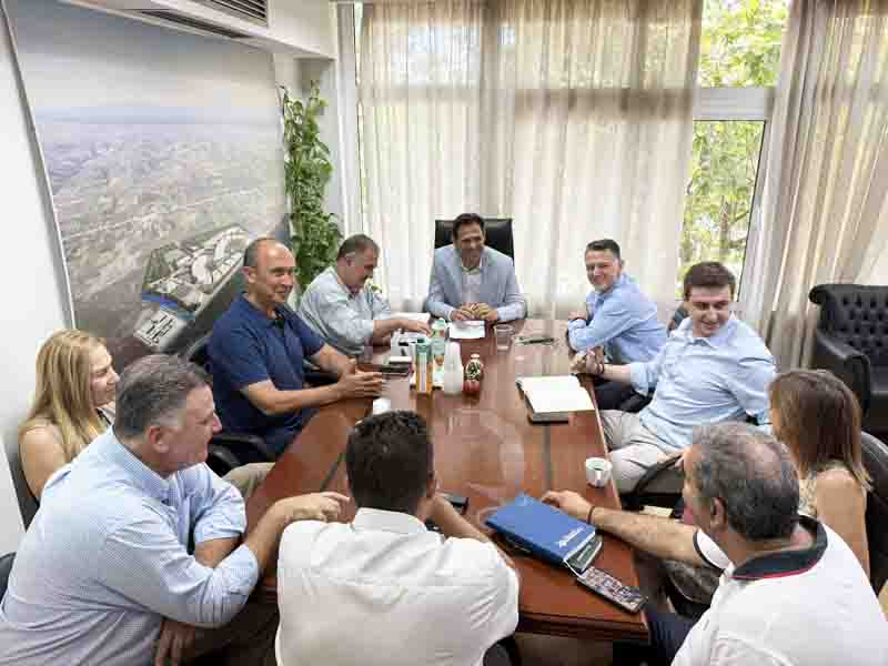 Michalis Mpekiris Στην Περαία ο Διευθυντής του Γραφείου του Πρωθυπουργού στη Μακεδονία Μιχάλης Μπεκίρης 1/7/2025