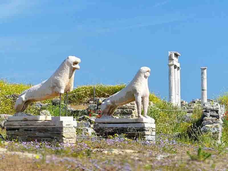 Lions of Delos Δήλος: Το Ιερό Νησί του Φωτός 2025