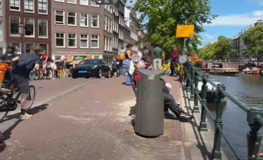 Remote work in Amsterdam Τηλεργασία με στιλ στο Άμστερνταμ 2025 3 Άμστερνταμ Κανάλια Ποδήλατα