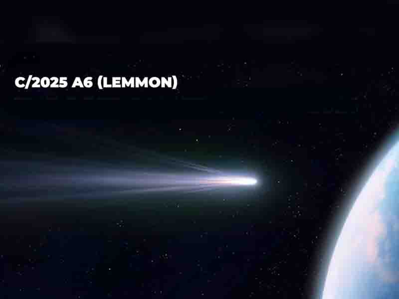 Lemmon comet 2025🌠 Συναγερμός στον ουρανό!