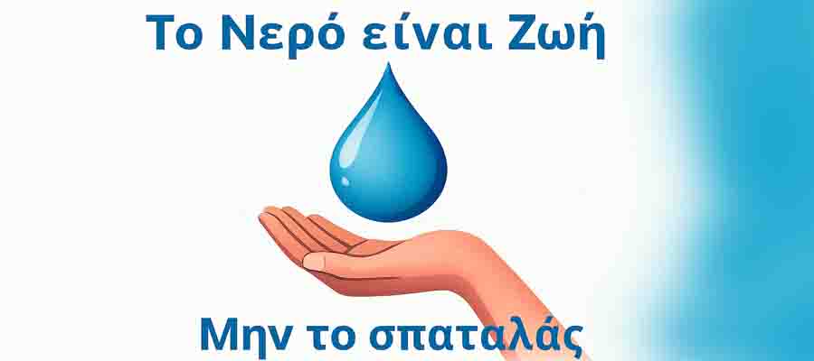 Don't waste water