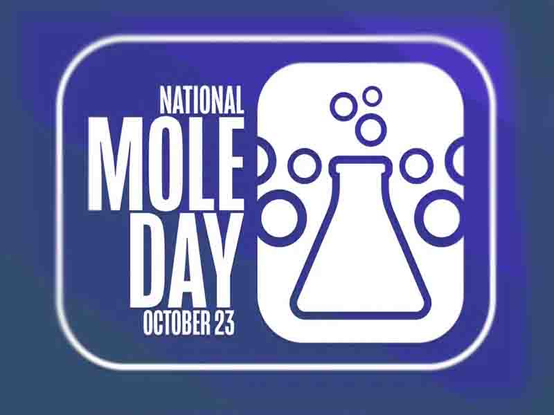 Mole Day 23 Οκτωβρίου, η επιστημονική κοινότητα γιορτάζει την Διεθνή Ημέρα Mole