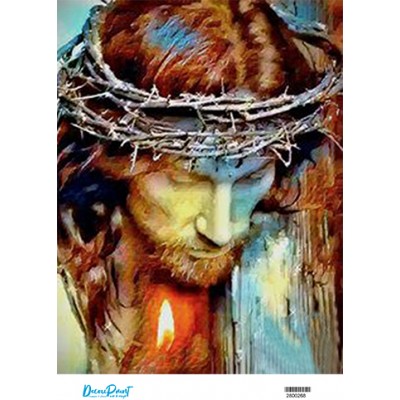 Decoupage religion Θρησκευτικά & Εκκλησιαστικά Ριζόχαρτα Decouprint n1 2 'Ιησούς Ριζόχαρτο