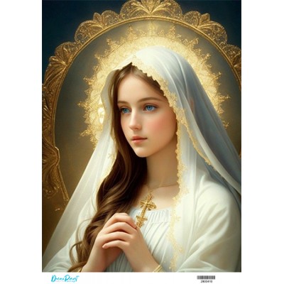 Decoupage religion Θρησκευτικά & Εκκλησιαστικά Ριζόχαρτα Decouprint n1 3 Μαντόνα Ριζόχαρτο