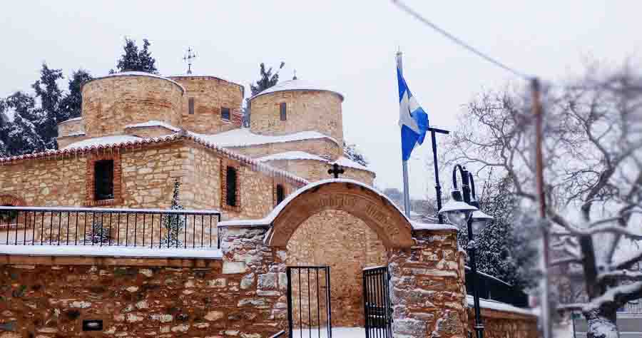 Agios Andreas Ο Ιερός Ναός Αγίου Ανδρέα στην Περιστερά Θέρμης 870 μ.Χ. 2 Agios Andreas
