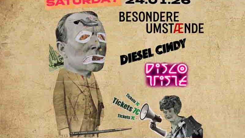 Garage rock post punk & rock σε ένα μοναδικό Live με αποκλειστικό σκοπό να απογειώσουν το Σάββατο 24.1.  
