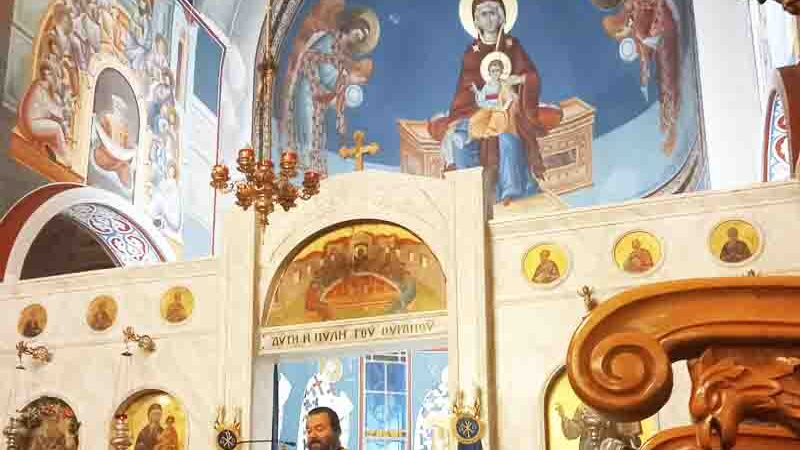 Vespers Saint Nikolaos Εσπερινός στον Ιερό Ναό Άγιου Νικόλαου Αγγελοχωρίου 6.12.