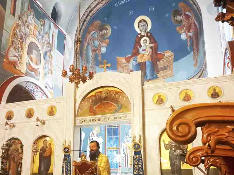 Vespers Saint Nikolaos Εσπερινός στον Ιερό Ναό Άγιου Νικόλαου Αγγελοχωρίου 6.12.