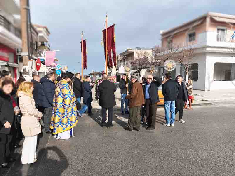 Celebration of Epiphany Λαμπρός Εορτασμός των Θεοφανίων στους Νέους Επιβάτες 2026 3 Celebration of Epiphany