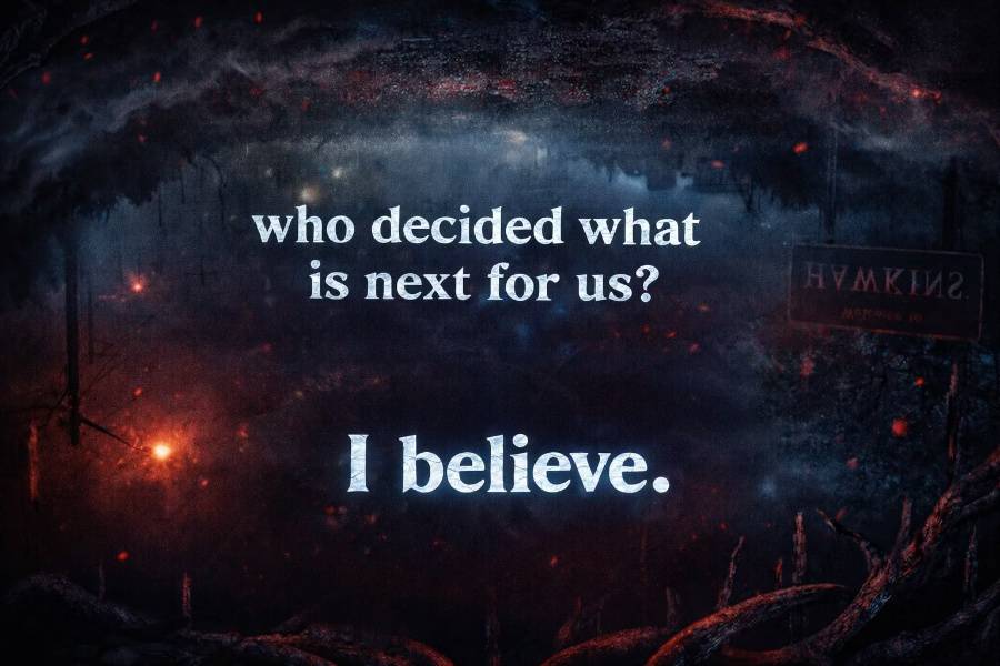 Stranger Things Episode 9; Η Θεωρία της Πύλης της Συμμόρφωσης που Κρατάει τους Fans σε Συναγερμό 3 Stranger Things I believe