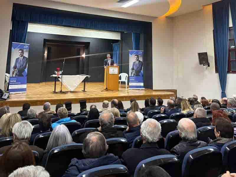 Fanis Papas Θερμή ανταπόκριση πολιτών στην εκδήλωση του Φάνη Παπά στην Επανομή