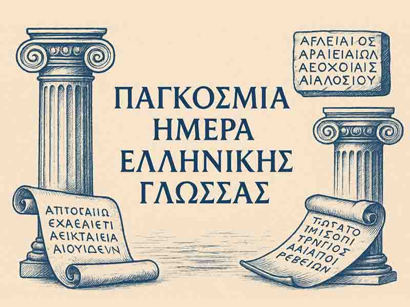Greek Language Παγκόσμια Ημέρα Ελληνικής Γλώσσας – Μια γιορτή που μας ενώνει 9 Φεβρουαρίου