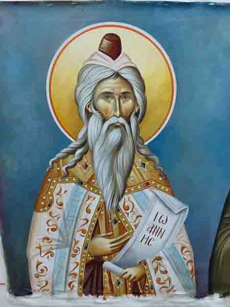 The iconographer Μπένγκα Χρυσόστομος: Ο αγιογράφος που φέρνει το φως της Ορθοδοξίας από το Κονγκό στη Θεσσαλονίκη 2026 10 Άγιος Ιωάννης