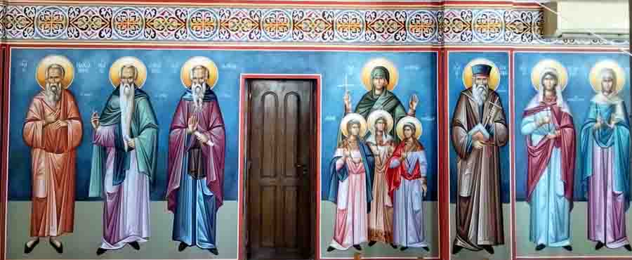 The iconographer Μπένγκα Χρυσόστομος: Ο αγιογράφος που φέρνει το φως της Ορθοδοξίας από το Κονγκό στη Θεσσαλονίκη 2026 8 Αγιογραφίες του Χρυσόστομου Μπένγκα