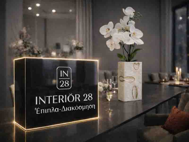 Interior decoration — Ένας χώρος που κάνει την καθημερινότητα πιο όμορφη INTERIOR28