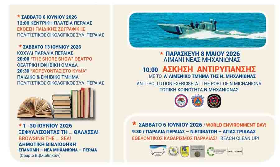 European Maritime Days Ευρωπαϊκές Ημέρες Θάλασσας 2026 στον Θερμαϊκό 2 European Maritime Days
