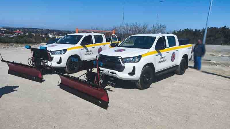 Thermaikos Civil Protection 2 Νέα οχήματα για την Πολιτική Προστασία