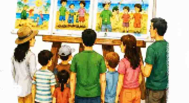 Perea children art exhibition Έκθεση Παιδικής Ζωγραφικής στην Παραλία Περαίας Σάββατο 6 Ιουνίου 2 perea-children-art-exhibition