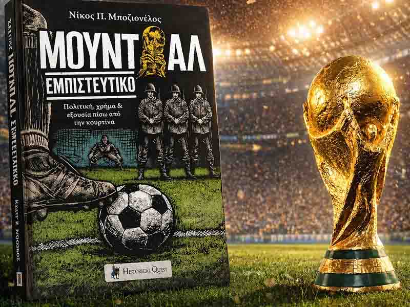 Mundial Κυκλοφορεί το βιβλίο «Μουντιάλ εμπιστευτικό»! Η κορυφαία διοργάνωση πίσω από την κουρτίνα με σπάνιες ιστορίες 2026