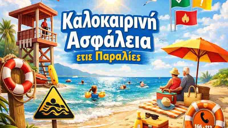 Thermaikos beach safety Καλοκαιρινή Ασφάλεια στις Παραλίες του Θερμαϊκού: Τι πρέπει να γνωρίζουν οι πολίτες 29.6.