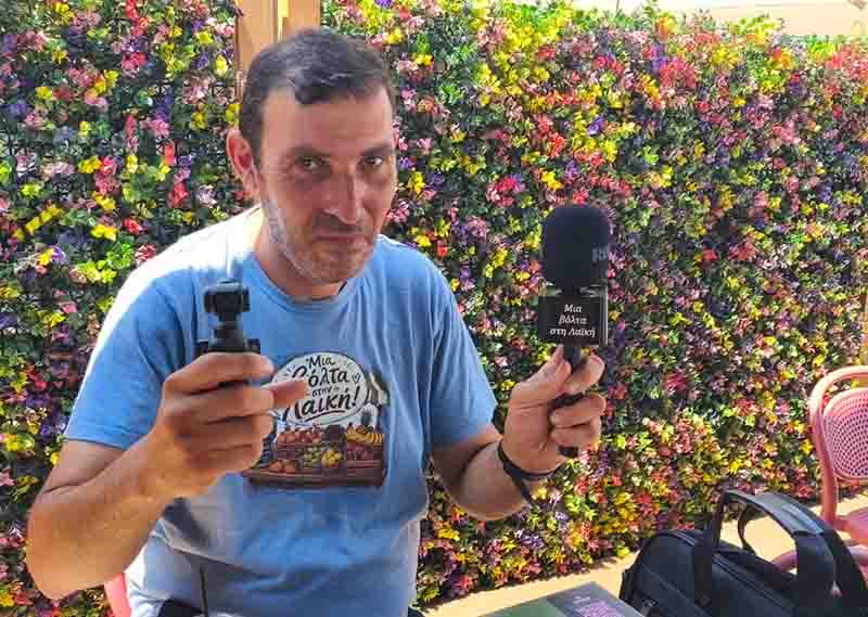 Lazaros Chatzisimeonidis Epanomi reporter