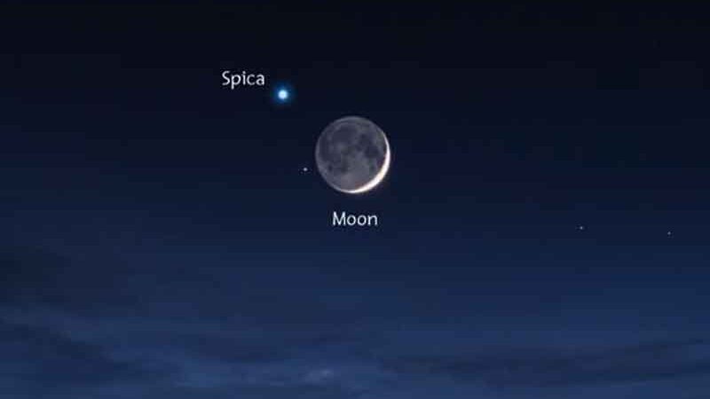 Spica and Moon: Το Φεγγάρι και το άστρο Στάχυς θα εμφανιστούν την επόμενη εβδομάδα! 🌙✨21. Ιουλίου