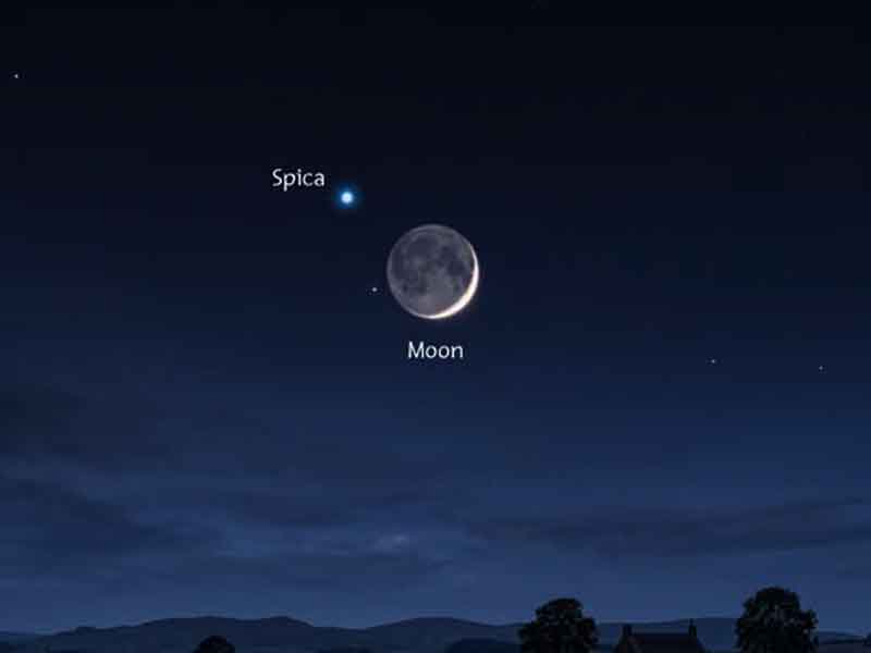 Spica and Moon: Το Φεγγάρι και το άστρο Στάχυς θα εμφανιστούν την επόμενη εβδομάδα! 🌙✨21. Ιουλίου
