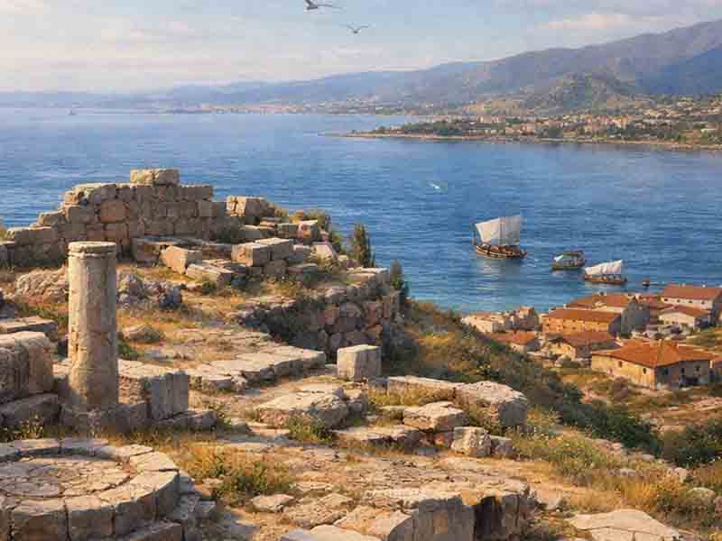 Aphrodite of Aineia Αινεία: Η αρχαία πόλη που κοιτούσε τον Θερμαϊκό και λάτρευε την Αφροδίτη 🏺 6ο αιώνα π.Χ.