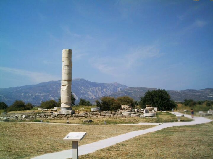 Heraion temple Samos Ηραίων «Σάμος — Στο Ιερό της Ήρας, εκεί όπου γεννήθηκε η αρμονία του Αιγαίου» το 540 π.χ.