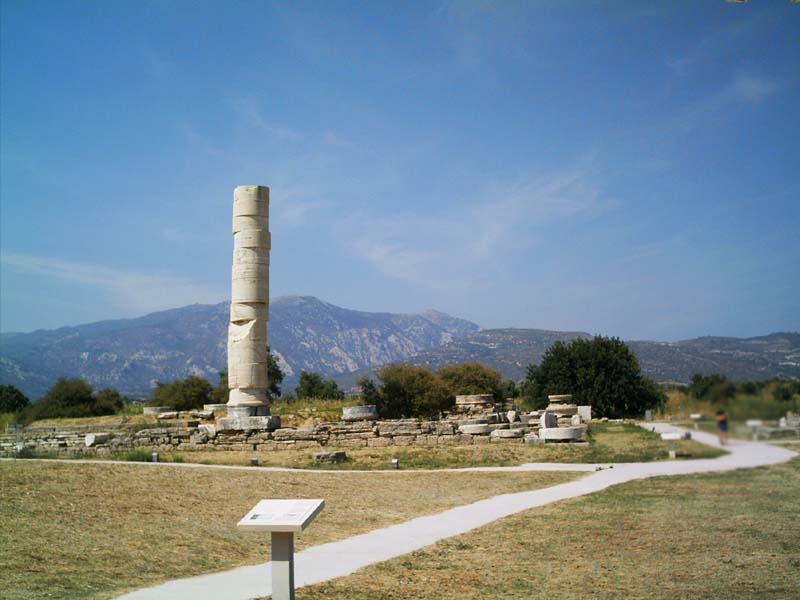 Heraion temple Samos Ηραίων «Σάμος — Στο Ιερό της Ήρας, εκεί όπου γεννήθηκε η αρμονία του Αιγαίου» το 540 π.χ.