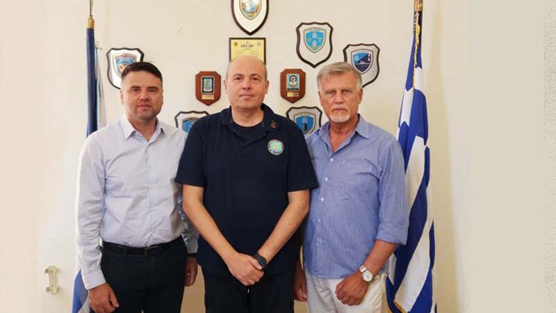 Macedonia Maritime Academy Μια επίσκεψη που αναδεικνύει τον ρόλο της Ακαδημίας Εμπορικού Ναυτικού στη Νέα Μηχανιώνα 24 Ιουλίου