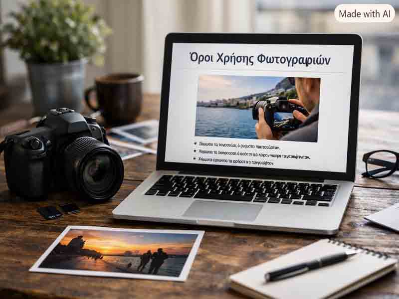 Terms of Use Όροι Χρήσης Φωτογραφιών – thermaiko.eu 2026