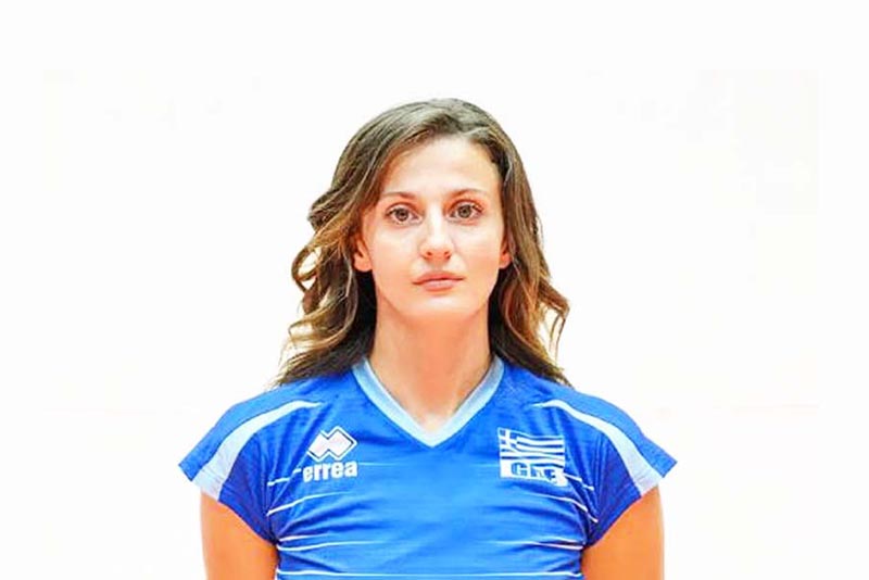 Greek volleyball stars from Peraia Από τον Περσέα Περαίας στην Εθνική Ελλάδας – Εκεί όπου γεννιούνται τα όνειρα 3 Ευαγγελία Τάνη Εθνική γυναικών πετοσφαίρισης
