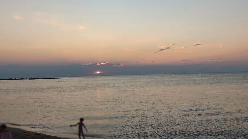 August Sunset in Peraia Ηλιοβασίλεμα στην Περαία 2026