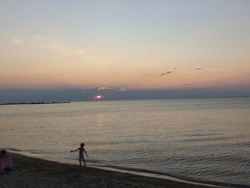 August Sunset in Peraia Ηλιοβασίλεμα στην Περαία 2026