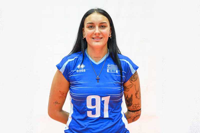 Greek volleyball stars from Peraia Από τον Περσέα Περαίας στην Εθνική Ελλάδας – Εκεί όπου γεννιούνται τα όνειρα 2 Μάρθα Ανθούλη πετοσφαίριση