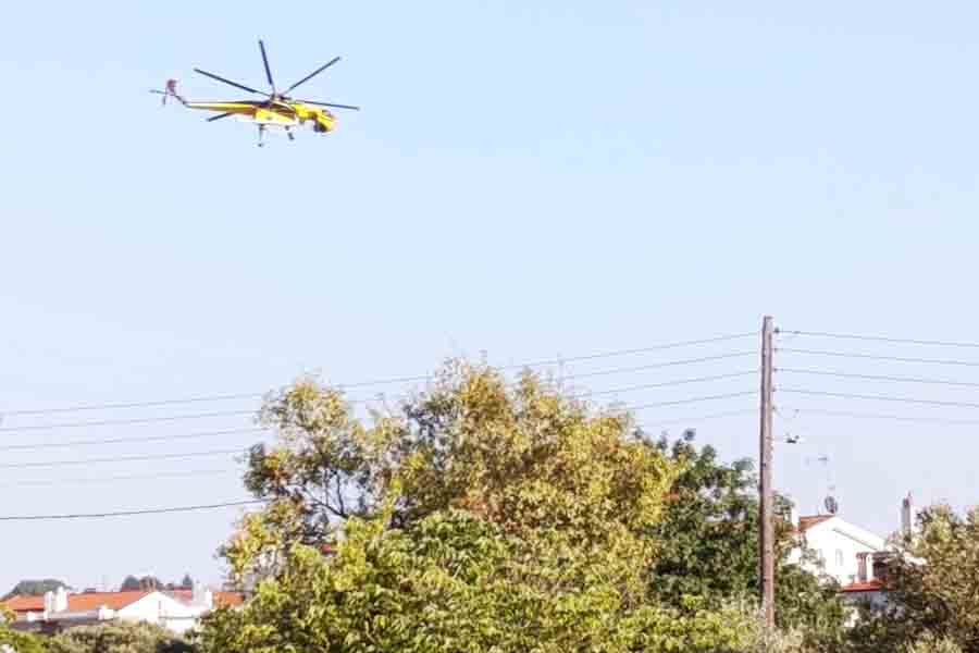Nea Michaniona wildfire August 2026 Φωτιά στη Νέα Μηχανιώνα – Άμεση επέμβαση εναέριων και επίγειων δυνάμεων 3 Νέα Μηχανιώνα κατάσβεση φωτιάς