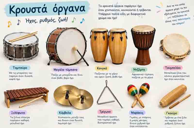 Percussion lessons Thermaikos Δωρεάν μαθήματα κρουστών σε Περαία, Επανομή και Νέα Μηχανιώνα 2026 2 Percussion lessons Thermaikos