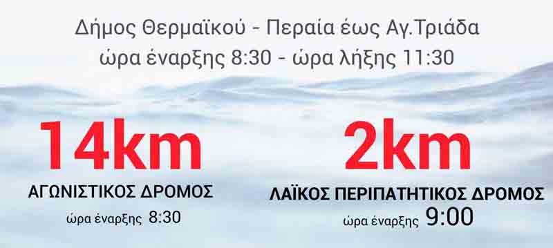 Thermaikos Run 2026 6ος Λαϊκός Αγώνας Δρόμου Θερμαϊκού — Σάββατο 19 Σεπτεμβρίου 2 Thermaikos Run 2026