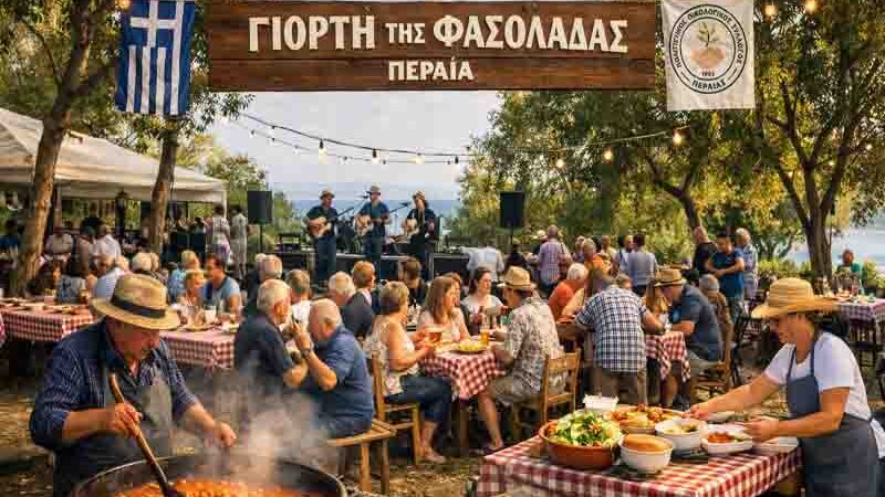 Bean Soup Festival Peraia Γιορτή της Φασολάδας – Μια ζεστή παράδοση που ενώνει την Περαία 2026