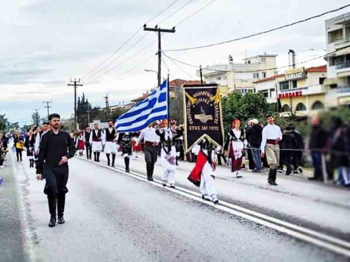 28th of October Με τιμή και υπερηφάνεια γιορτάστηκε η επέτειος της 28ης Οκτωβρίου στην Περαία