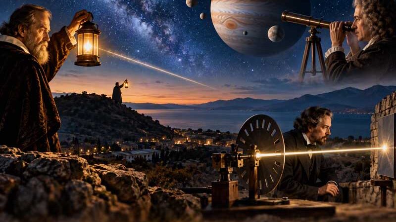 Measurement Speed of Light Πώς ο άνθρωπος μέτρησε την ταχύτητα του φωτός 17o αιώνα